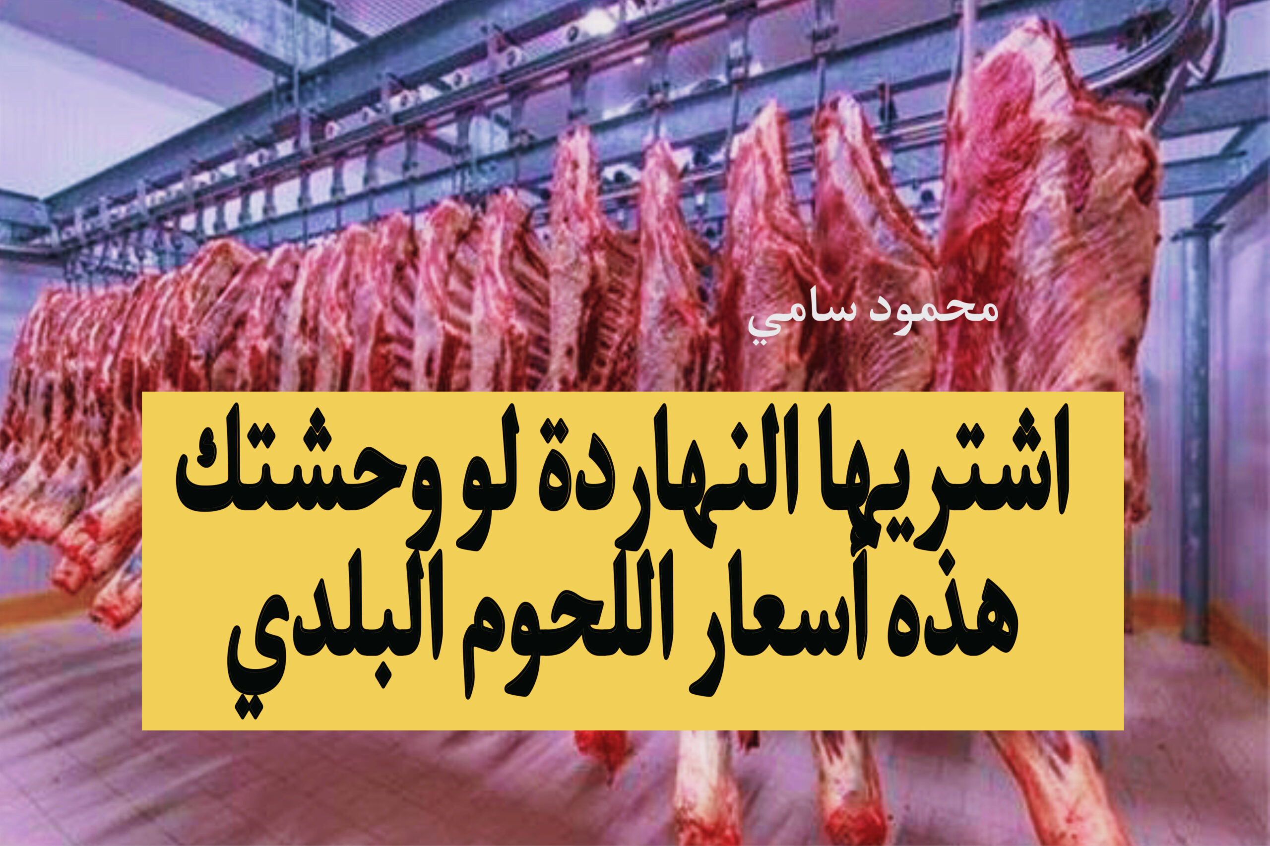 أسعار اللحوم البلدي