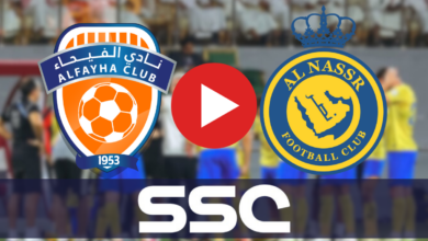 مشاهدة مباراة النصر والفيحاء بث مباشر (1)