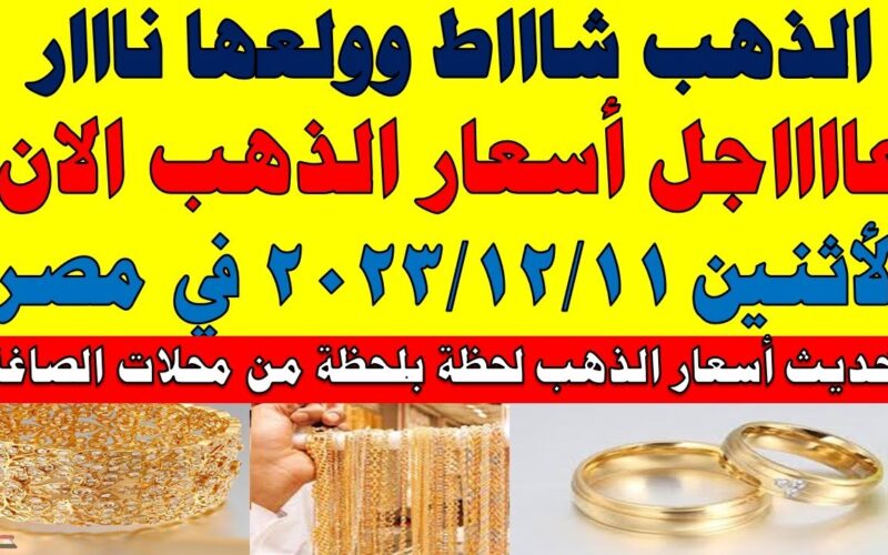 سعر الذهب اليوم في مصر