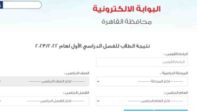 نتيجة الصف الأول الإعدادي الجيزة