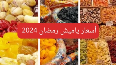 اسعار ياميش رمضان 2024