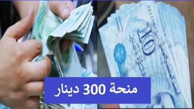 شروط التسجيل في منحة الـ300 دينار تونسي