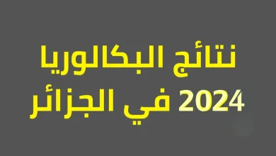 نتائج البكالوريا الجزائر 2024