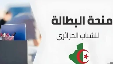 منحة البطالة الجزائر